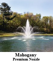 Mahogany Display Aerating Fountain